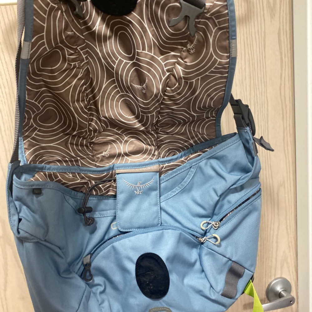Osprey Blue Flap Jill Courier . - Picture 6 of 11